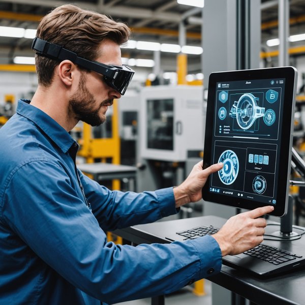 ¿Cómo puede la tecnología de realidad aumentada mejorar la formación en la industria manufacturera?